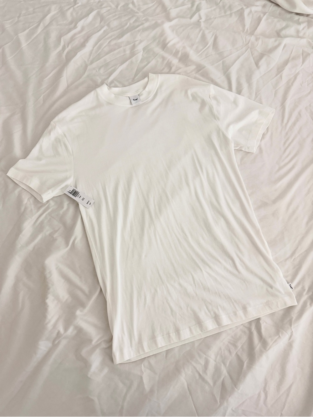 Aritzia TNA Toby Oversized T-Shirt White - XXS NWT